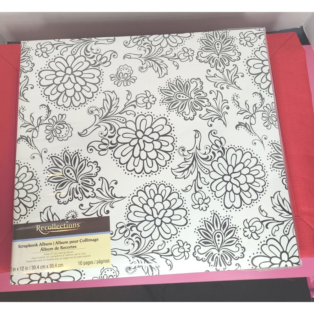 Recollections Scrapbook 10 Page Holds‎ 20 Top Loading Layouts New